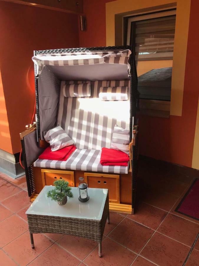 Ferienwohnung Albrecht Strandkorb Bad Schandau Esterno foto